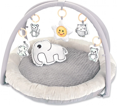 Hrací deka pro miminka Comfort Cuddle Grey