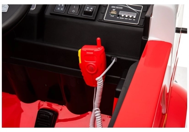 Pilot LL911 Červené hasičské auto na baterie pro děti