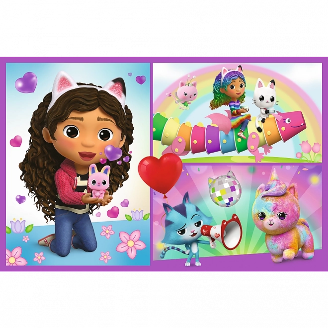 Puzzle 2x70 Hraj si s Gabby