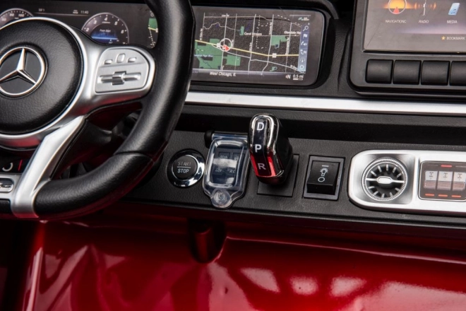 Mercedes G63 XXL Červená 24V baterie Auto