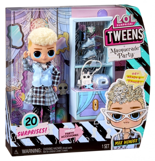 Tweens L.O.L. Surprise! maškarní ples panenka Max Wonder
