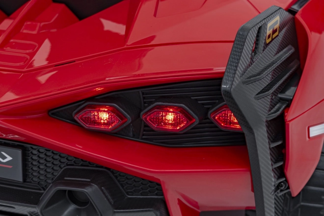 Lamborghini SIAN dětské auto na baterii s ovladačem – Červené