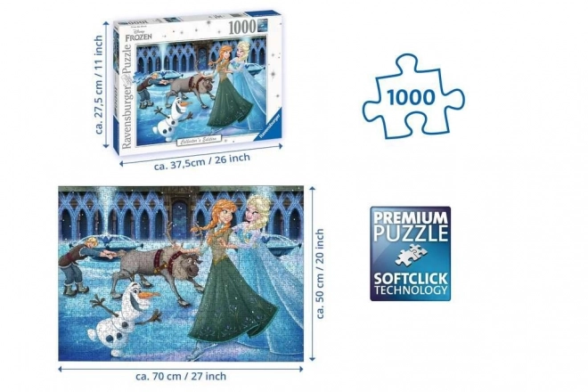 Ravensburger puzzle Ledové Království 1000 dílků