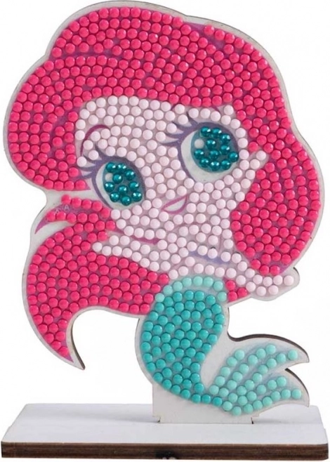 Diamantové malování Princezny: Ariel