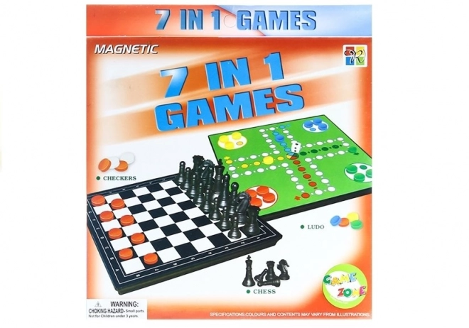 Hry Sada deskových her 7v1 Ludo Dáma