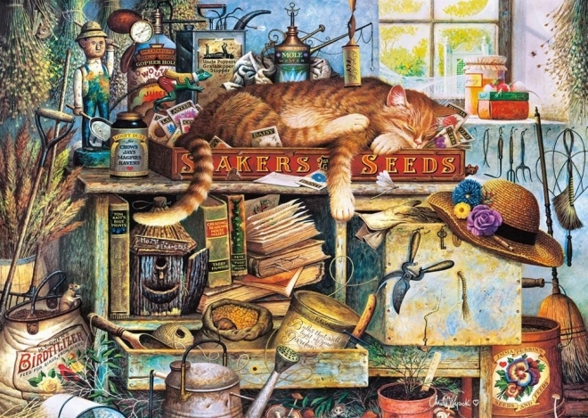Puzzle Remington Zahradník 1000 dílků