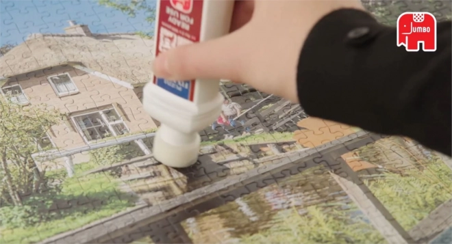 Lepidlo na puzzle s houbičkovým aplikátorem
