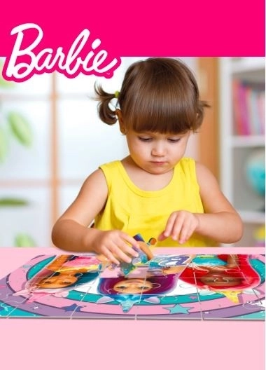 Puzzle Barbie 48 dílků Kouzelný jednorožec
