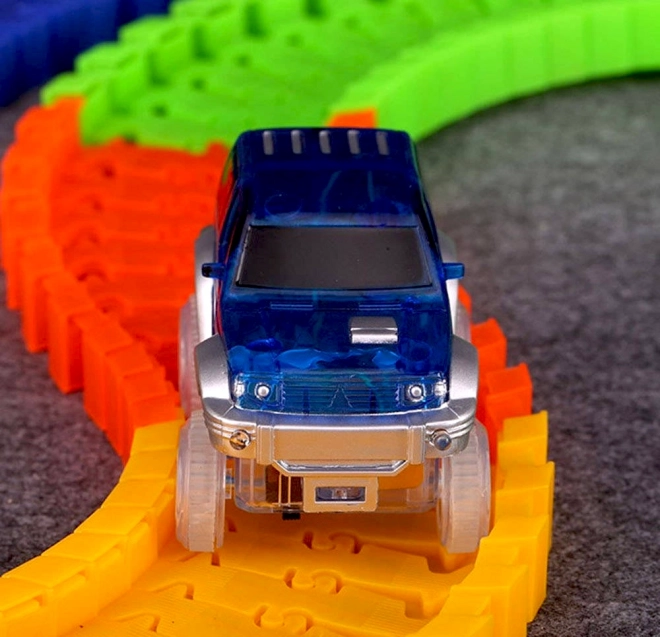 Autíčko ke svítící autodráze