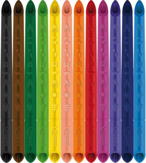 Sada pastelek a fixů Maped Color'Peps Infinity a Jungle