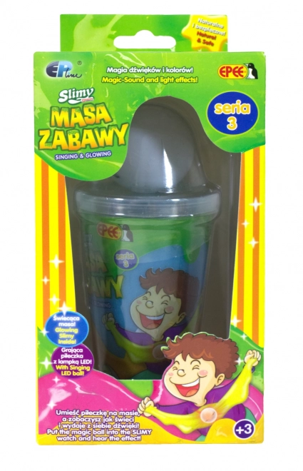 Slimy S3 sliz se svítící kuličkou