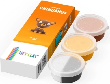 Plastelína Hey Clay Puchatá zvířátka Chihuahua