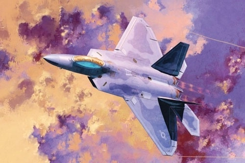 Model letounu F-22A Raptor v měřítku 1:72 od Academy