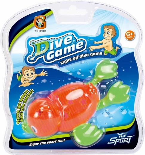 Rozsvítí se při kontaktu s vodou