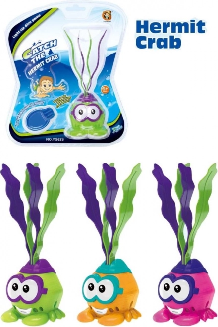 Potápěcí krab se světlem pro děti