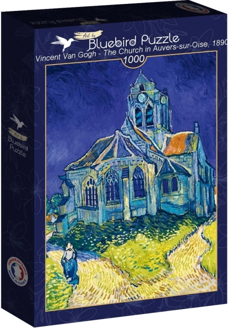 Puzzle Kostel v Auvers-sur-Oise od BLUEBIRD 1000 dílků