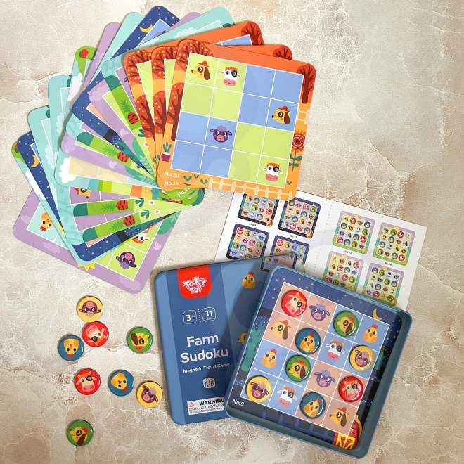 Dětské sudoku farma od Tooky Toy