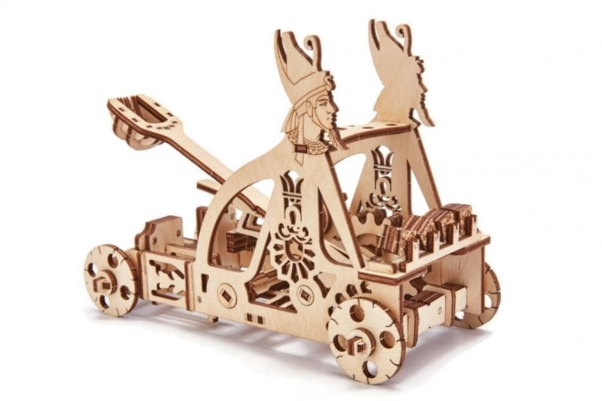 Mechanické 3D Puzzle Katapult Wood Trick