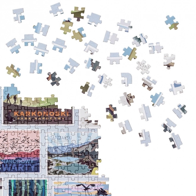 Puzzle 500 prvků Puzzlove - Národní parky