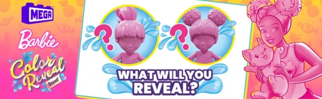Barbie Color Reveal bloky Výcvik a péče o zvířata