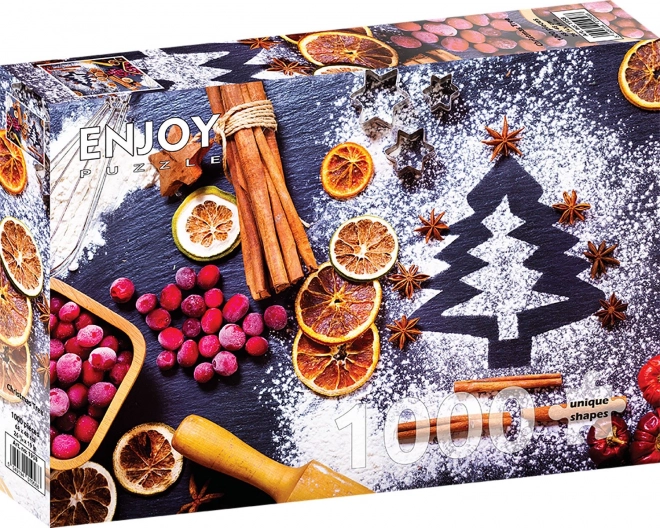 Užijte si vánoční stromek puzzle 1000 dílků