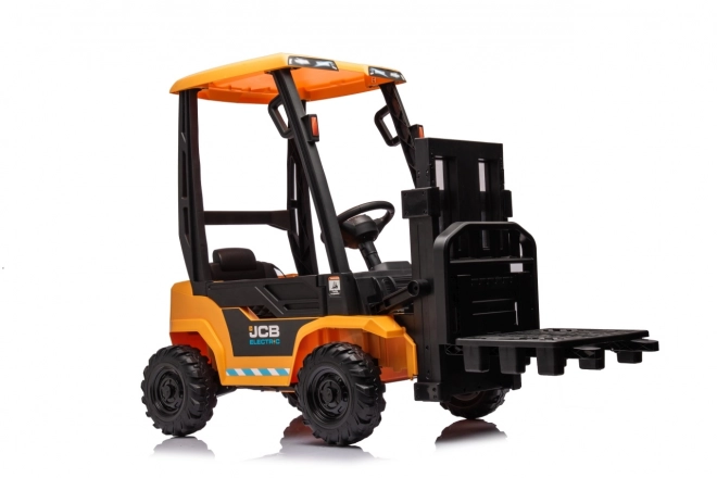 Dětský elektrický vysokozdvižný vozík JCB