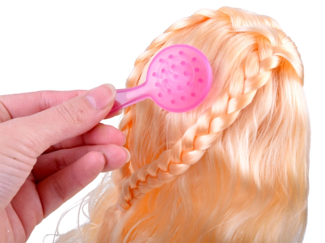 Dlouhé blond vlasy k česání