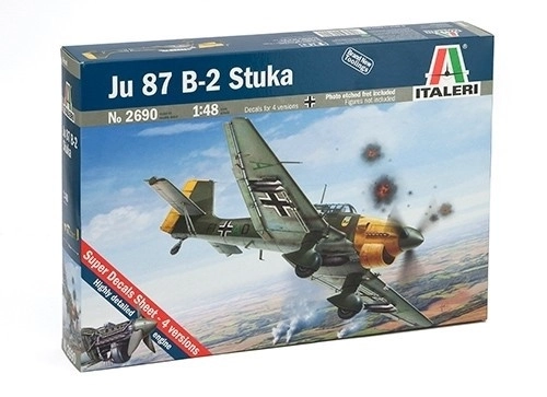 Model letadla Junkers JU-87 B Stuka Bitva o Británii