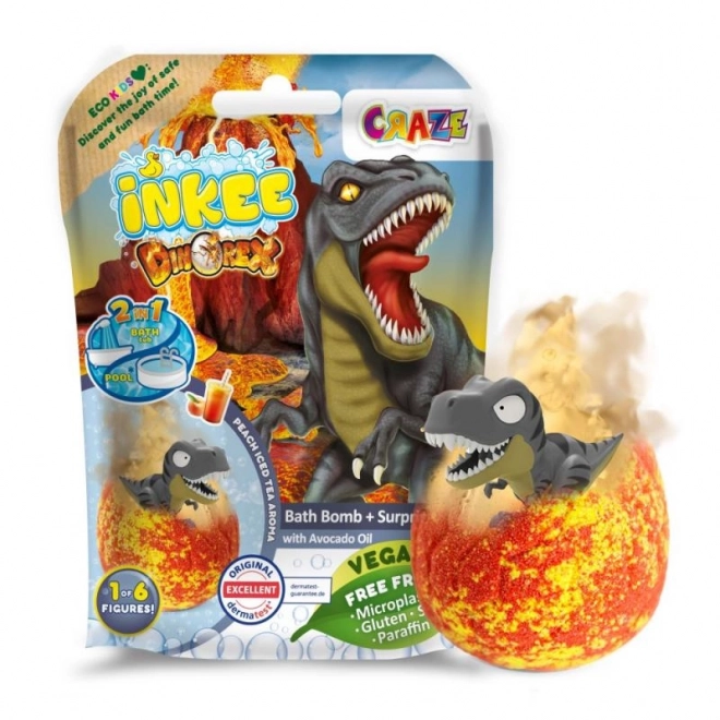 Šumivá bomba do vany s překvapením Dinosaurus