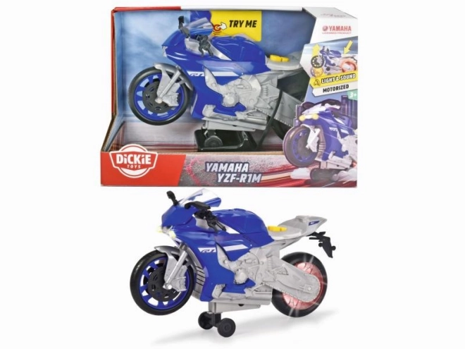 Hračka motocykl Yamaha R1 se světelnými efekty