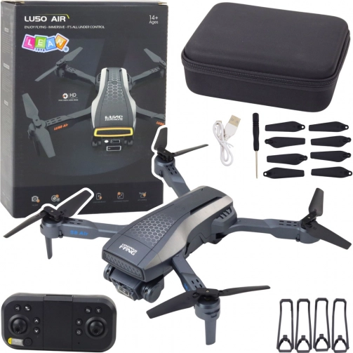 Dron LU50 Air s dvojitou HD kamerou a LED světly