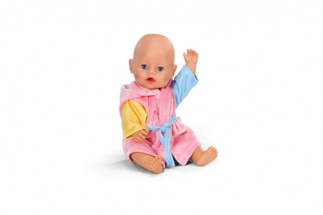 Baby born růžový župan pro panenky