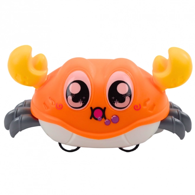 Interaktivní jezdící krab s natahovacím mechanismem