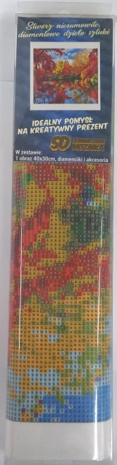 Norimpex Diamantové malování Barvy podzimu 30x40 cm