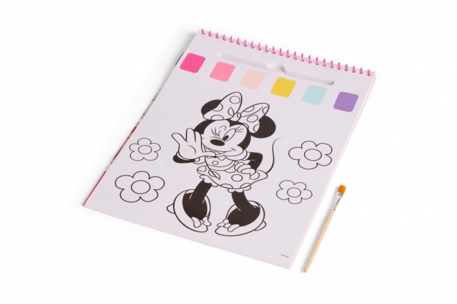 Omalovánky s vodovkami Disney Minnie