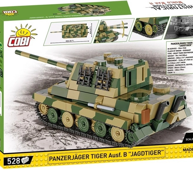 Konstrukční sada Tank Panzerjäger Tiger Ausf. B Jagdtiger