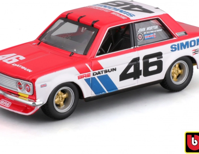 Bburago závodní auto Datsun 510 1:43