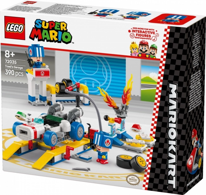 LEGO Super Mario: Mario Kart - Toad a jeho garáž