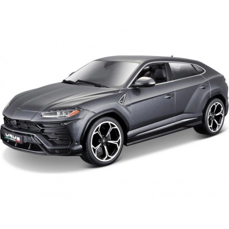 Kovový model Lamborghini Urus v metalické šedé barvě