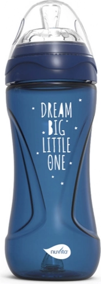 Kojenecká lahvička Cool 330 ml, night blue