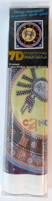 NORIMPEX Diamantové malování 7D Znamení zvěrokruhu: Rak 30x30cm