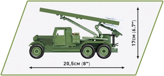 Sestava kostiček BM-13 Katyusha (ZIS-6)