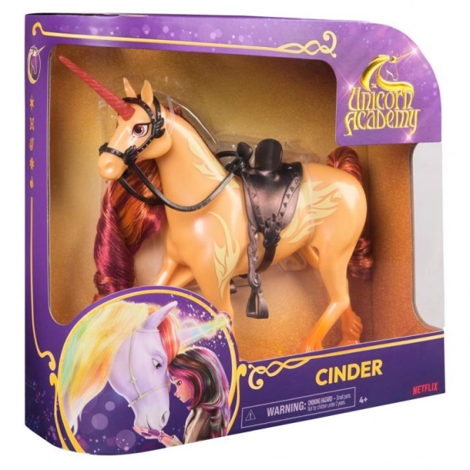 Česací jednorožec Cinder z Unicorn Academy