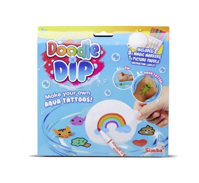 Vodní tetování Doodle N Dip