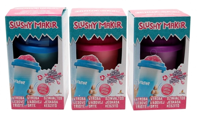 Slushy maker měnící barvu modrý