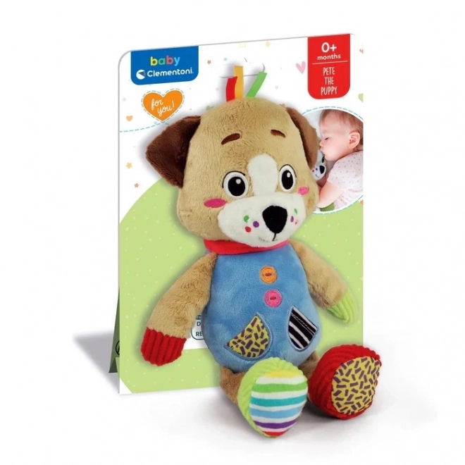 CLEMENTONI BABY For You Plyšový pejsek Péťa