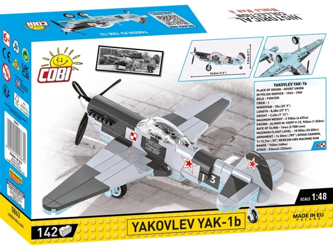 Stavebnice letadla Yakovlev Yak-1b