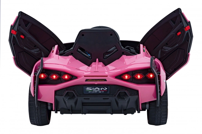 Lamborghini SIAN dětské auto na baterii s ovladačem – Růžové