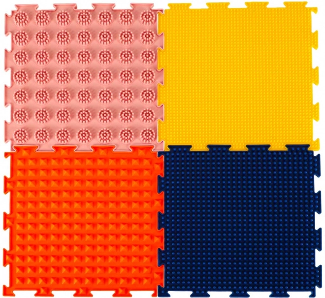 Mata ortopedická senzorická puzzle pro masáž nohou
