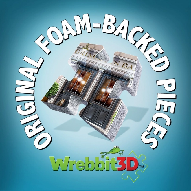 3D puzzle WREBBIT Harry Potter: Gringottova banka 300 dílků